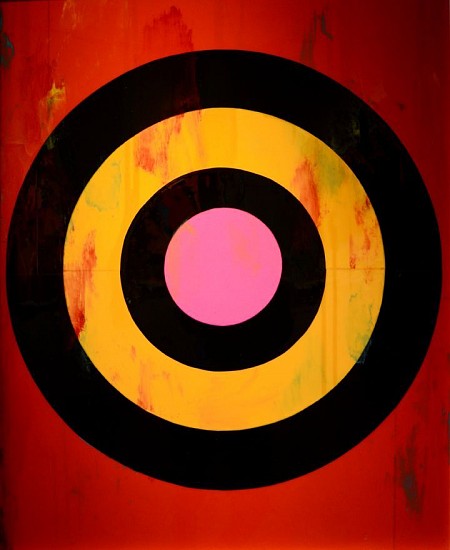 Ford Beckman, POP TARGET NO.  1, 2011
Paper construction, hand painted mixed media, 32 x 40 in. (81.3 x 101.6 cm)
Framed: 41 x 33 in.
BECK27
Sold