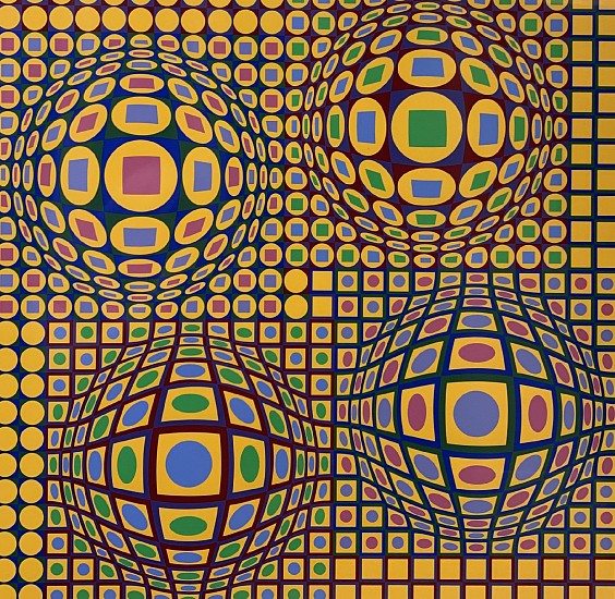 Victor Vasarely, GOLD ABSTRACTION
Serigraph, 26 x 26 in. (66 x 66 cm)
VAS001
$1,200
Gallery staff will contact you 72 hours after purchase regarding any additional shipping costs.