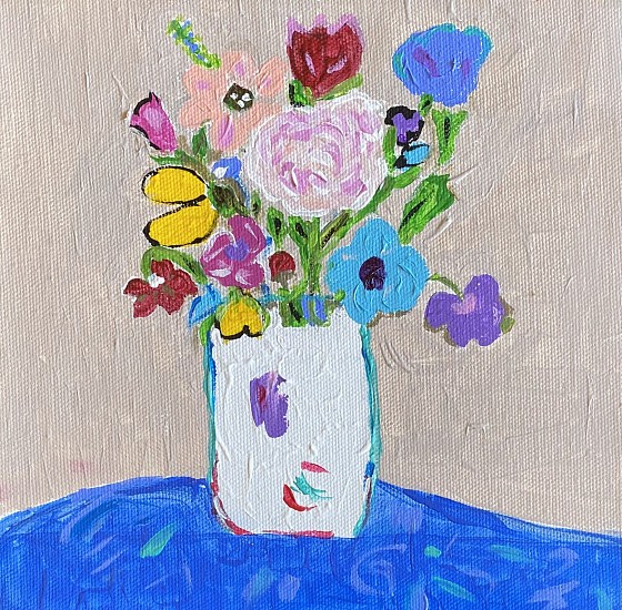 Helen Ford Wallace, EASTER PRIMITAVE 2
Acrylic on Canvas, 8 x 8 in. (20.3 x 20.3 cm)
WALLA022
Sold
