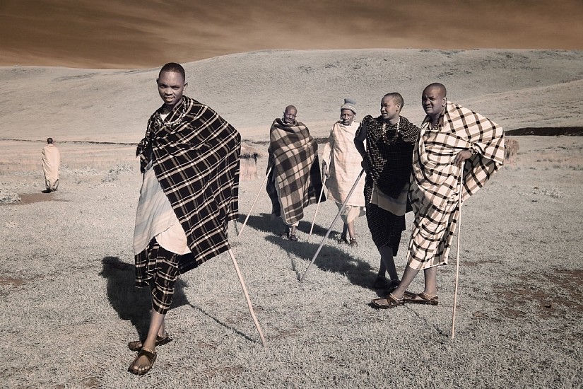 Shevaun Williams, MAASAI BOMA. THE CHIEF WITH 4 OF 9 SONS
Silver Halide Print, 20 x 24 in. (50.8 x 61 cm)
SHEVY008
$800
Gallery staff will contact you 72 hours after purchase regarding any additional shipping costs.