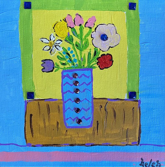 Helen Ford Wallace, PRIMITIVE BOQUET 2
Acrylic on Canvas, 8 x 8 in. (20.3 x 20.3 cm)
WALLA025
$100
Gallery staff will contact you 72 hours after purchase regarding any additional shipping costs.