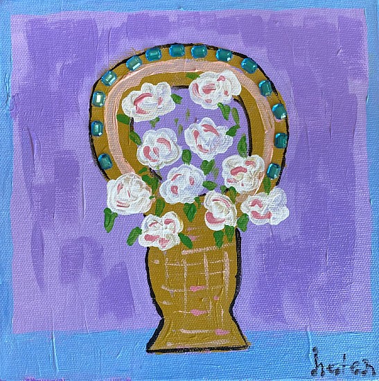 Helen Ford Wallace, PRIMITIVE BOQUET 4
Acrylic on Canvas, 8 x 8 in. (20.3 x 20.3 cm)
WALLA027
$100
Gallery staff will contact you 72 hours after purchase regarding any additional shipping costs.