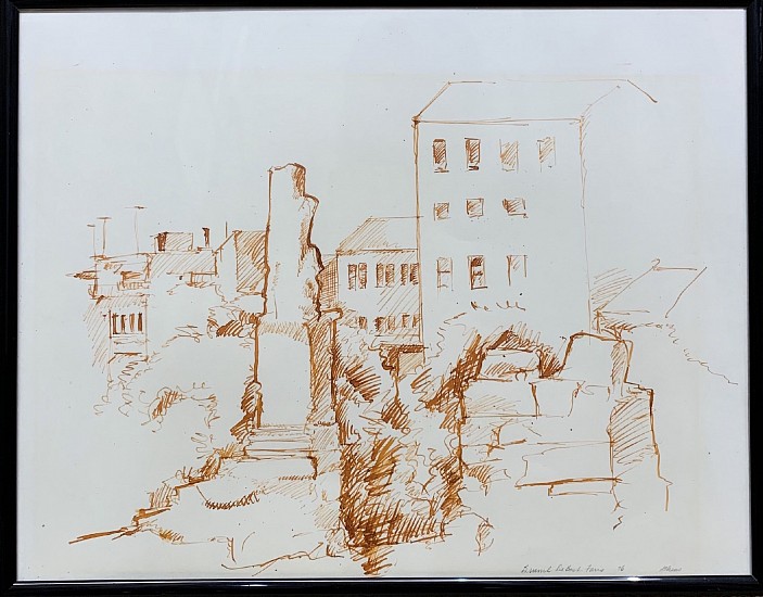 Brunel Faris, ATHENS, 1976
Ink, 11 1/2 x 14 3/4 in. (29.2 x 37.5 cm)
FAR946
$100
Gallery staff will contact you 72 hours after purchase regarding any additional shipping costs.