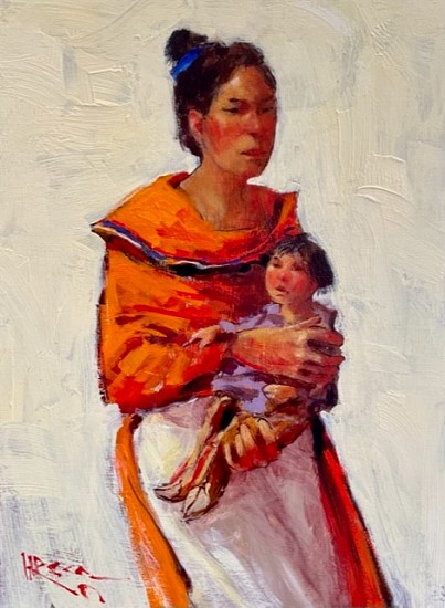 Mike Larsen, Mother & Child
Acrylic on Canvas, 16 x 12 in. (40.6 x 30.5 cm)
0078
$3,200
Gallery staff will contact you 72 hours after purchase regarding any additional shipping costs.